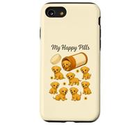 Divertente Labrador My Happy Pills amante degli animali mamma papà bambini Custodia per iPhone SE (2020) / 7/8