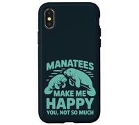 Divertente lamantino - Make Me Happy You Not So Much Sea Lovers Custodia per iPhone X/XS