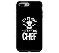 Divertente Lasciami sentire dire di sì Chef | Chef Cook Kitchen Custodia per iPhone 7 Plus/8 Plus
