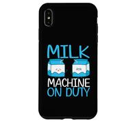 Divertente latte per l'allattamento al seno mamma mamma nuove mamme Custodia per iPhone XS Max