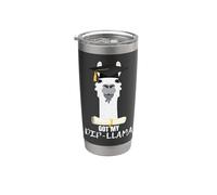 Divertente laurea per lui e lei ha ottenuto il mio lama Dip-Llama Bicchiere termico in acciaio inox doppia parete