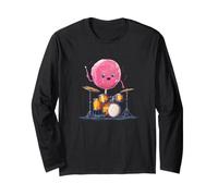 Divertente Lecca-Lecca Rosa con Tamburo a Dondolo Costume Maglia a Manica