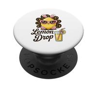 Divertente Lemon Drop Dire Carino Citrus Bunny Umorismo Donne Uomini PopSockets PopGrip Adesivo