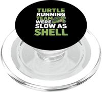 Divertente lento come Shell Turtle Running Team dicendo PopSockets PopGrip per MagSafe