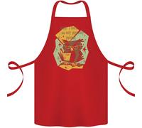 Divertente Libro Lettura Gufo Bookworm Libri Cotone Grembiule 100% Biologico