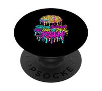 Divertente lievito madre Christian Baker gocciolante come il mio Gesù Risorto PopSockets PopGrip Adesivo