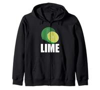 Divertente lime Art per uomini donne bambini verde limone fetta amante Felpa con Cappuccio