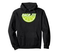 Divertente lime Art per uomini donne bambini verde limone fetta amante Felpa con Cappuccio