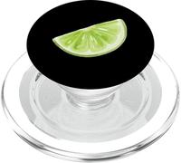 Divertente lime Art per uomini donne bambini verde limone fetta amante PopSockets PopGrip per MagSafe