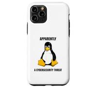 Divertente Linux Cybersecurity Minaccia Tech Geek Umorismo Custodia per iPhone 11 Pro