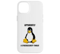 Divertente Linux Cybersecurity Minaccia Tech Geek Umorismo Custodia per iPhone 14 Plus