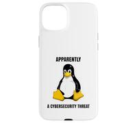 Divertente Linux Cybersecurity Minaccia Tech Geek Umorismo Custodia per iPhone 15 Plus