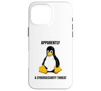 Divertente Linux Cybersecurity Minaccia Tech Geek Umorismo Custodia per iPhone 16 Pro Max