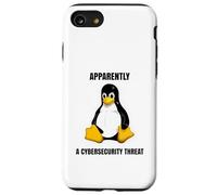 Divertente Linux Cybersecurity Minaccia Tech Geek Umorismo Custodia per iPhone SE (2020) / 7 / 8