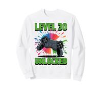 Divertente Livello 30 Regali di Compleanno sbloccati Felpa