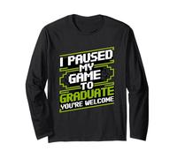 Divertente livello di giocatore 2025 completato Ho messo in pausa il mio gioco per laurearmi Maglia a Manica