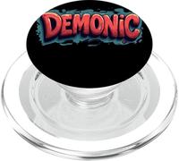 Divertente logo demoniaco PopSockets PopGrip per MagSafe