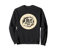 Divertente logo Idiom per Beat around the Bush Costume Felpa