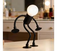 Divertente Luce Notturna AVentosa | Luce Notturna Per Sportivo Divertente Dalla Forma Variabile | Mini Lampada A Lampadina Carina Fai-da-te,per Camerette, Scrivanie, Corridoi, Decorazioni Per La Casa