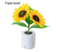Divertente Luce Notturna LED Girasole con Luminosit Regolabile per Bagliore Mo