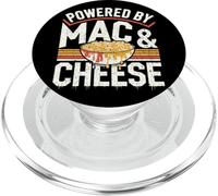 Divertente maccheroni formaggio "Powered By Mac & Cheese" PopSockets PopGrip per MagSafe