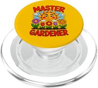 DIVERTENTE MAESTRO GIARDINIERE CON SOLE FELICE PopSockets PopGrip per MagSafe