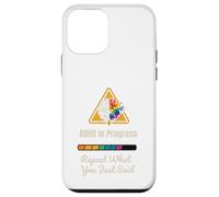 Divertente maglietta ADHD - In corso, ripeti quello che hai detto Custodia per iPhone 12 mini