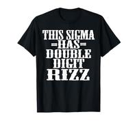 Divertente maglietta B-day di 10 anni - Rizz, Sigma, Brain Rot Maglietta