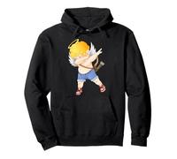 Divertente maglietta con cupido che dabbing per San Valentino Felpa con Cappuccio