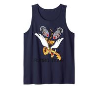 Divertente Maglietta con Tigre Volante e Design alla Moda Canotta