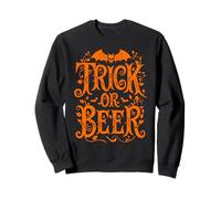 Divertente Maglietta da Bere di Halloween per Uomini e Donne per Gli Amanti della Birra Felpa