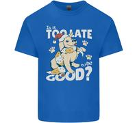 Divertente Maglietta Di Natale Per Cani Troppo Tardi Per Essere Buoni Bambini