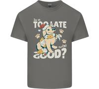Divertente Maglietta Di Natale Per Cani Troppo Tardi Per Essere Buoni Bambini