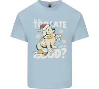 Divertente Maglietta Di Natale Per Cani Troppo Tardi Per Essere Buoni Bambini