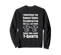 Divertente Maglietta per Matematica Nerd con Banach Tarski Twins Gift Felpa
