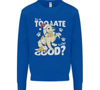 Divertente Maglione Natalizio Per Cani Troppo Tardi Per Essere Buoni