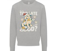 Divertente Maglione Natalizio Per Cani Troppo Tardi Per Essere Buoni