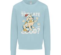 Divertente Maglione Natalizio Per Cani Troppo Tardi Per Essere Buoni