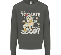 Divertente Maglione Natalizio Per Cani Troppo Tardi Per Essere Buoni