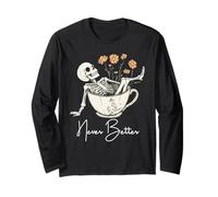 Divertente mai meglio Caffè Casual Barista Maglia a Manica
