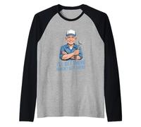 Divertente malato arrivare Quando Arrivo Sarcastico Maglia con Maniche Raglan