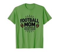 Divertente Mamma di Calcio: più Forte delle Mamme Normali Maglietta, Uomo, Erba, L