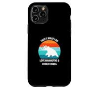 Divertente Mammut Stone Age Ice Age Design Preistorico Custodia per iPhone 11 Pro