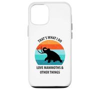 Divertente Mammut Stone Age Ice Age Design Preistorico Custodia per iPhone 12/12 Pro