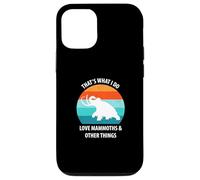 Divertente Mammut Stone Age Ice Age Design Preistorico Custodia per iPhone 12/12 Pro