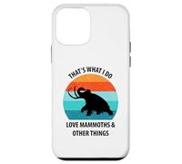 Divertente Mammut Stone Age Ice Age Design Preistorico Custodia per iPhone 12 mini