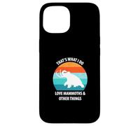 Divertente Mammut Stone Age Ice Age Design Preistorico Custodia per iPhone 15