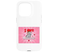 Divertente Mammut Stone Age Ice Age Design Preistorico Custodia per iPhone 15 Pro