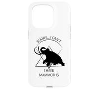 Divertente Mammut Stone Age Ice Age Design Preistorico Custodia per iPhone 15 Pro