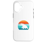 Divertente Mammut Stone Age Ice Age Design Preistorico Custodia per iPhone 16